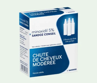 4 (2) Minoxidil 5% Sandoz Conseil