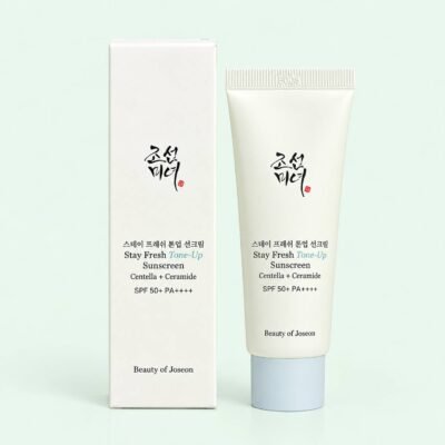 Beauty of Joseon Stay Fresh Tone-Up Sunscreen – Centella + Ceramide SPF50+
