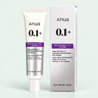 Anua Retinol 0.1 + Caffeine Revitalizing Eye Cream – 30 g