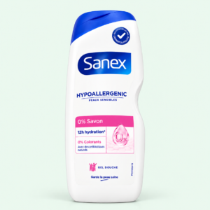 Sanex Hypoallergenic – Gel Douche Peaux Sensibles