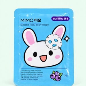MIMO Masque Tissu pour Visage – Blueberry