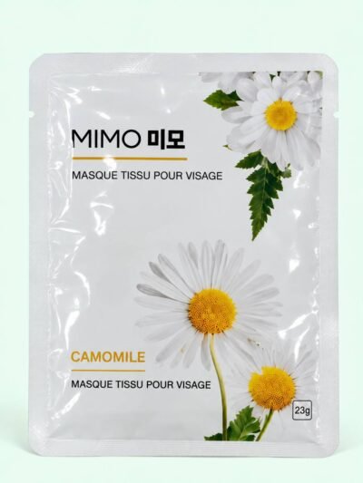 MIMO Masque Tissu pour Visage – Camomille