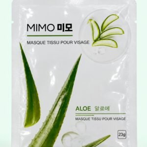 MIMO Masque Tissu pour Visage – Aloe Vera
